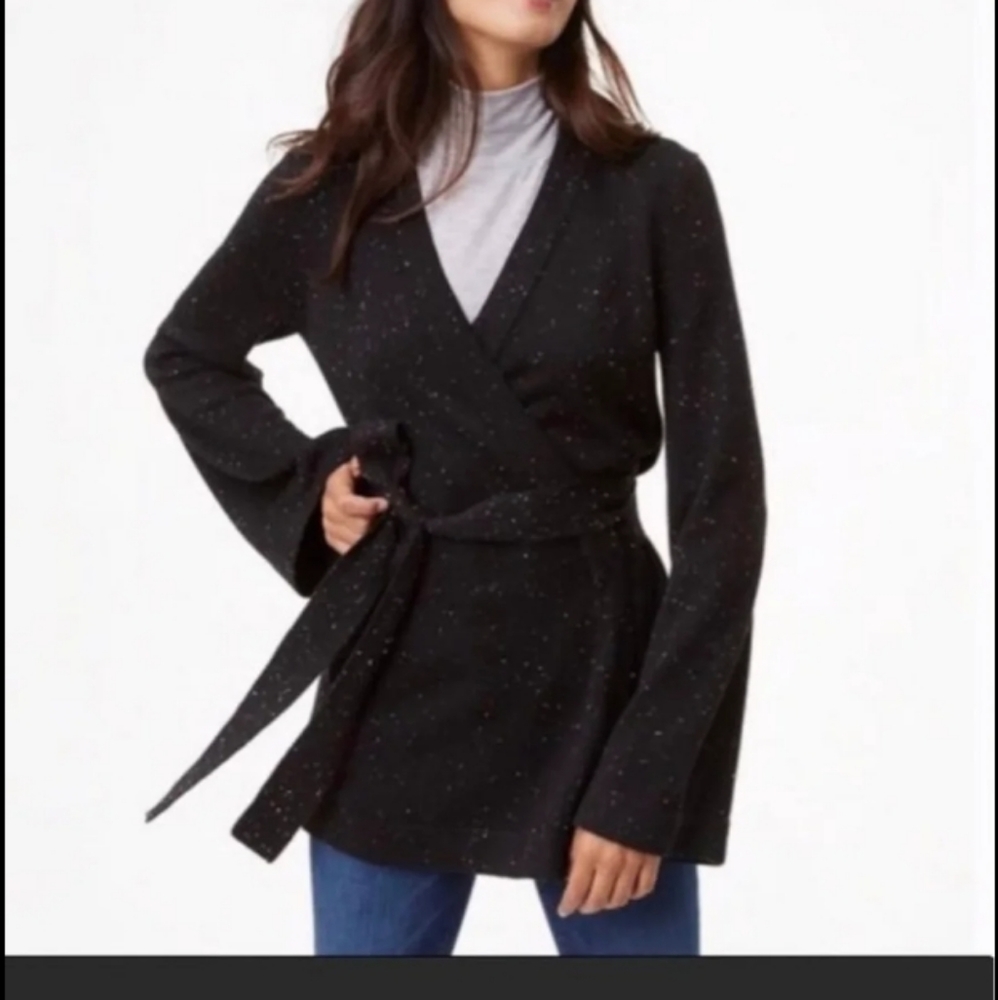 New Loft wrap sweater